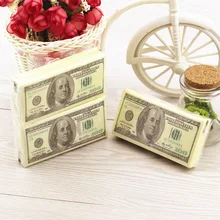 Новинка, полотенце для купюр, 100 долларов, салфетки для салфеток, салфетки для салфеток, забавная туалетная бумага,$100 для купюр, креативные фокусы, комфорт