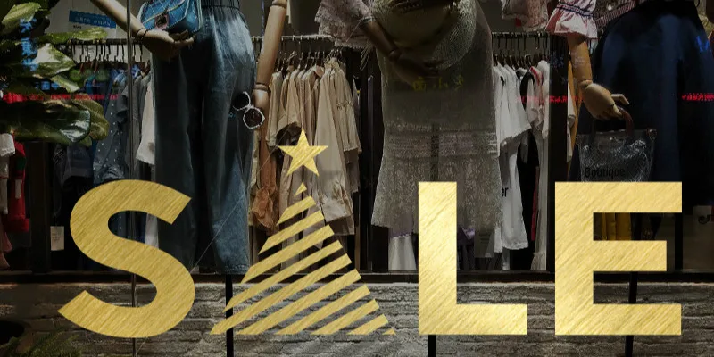 Новый рекламный постер со скидкой на Рождество баннер знак окно торгового