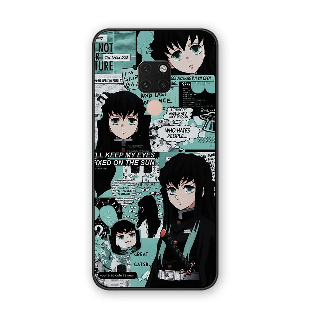 Kamado Nezuko Kimetsu no Yaiba Demon Slayer Мягкий Силиконовый ТПУ чехол для HUAWEImate 8 9 10 20 30 pro 20X mate10 20 lite задняя крышка