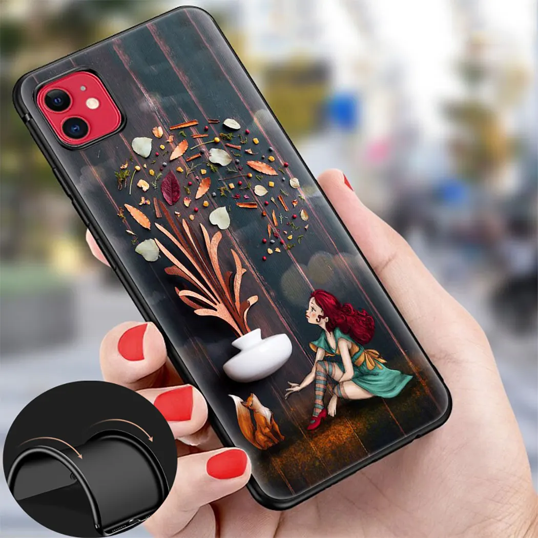 Мягкий силиконовый чехол с изображением десерта кофе для iPhone 11 Pro Max 6 7 8 Plus 5 5S 6S X XR