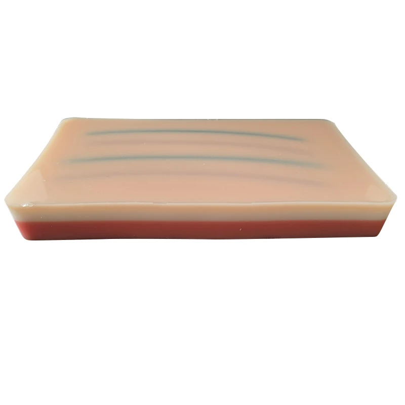

Iv Injection Training Pad Model, Silicone Human Skin Suture Training Model, Injection Practice Pad, 4 Veins Imbedded