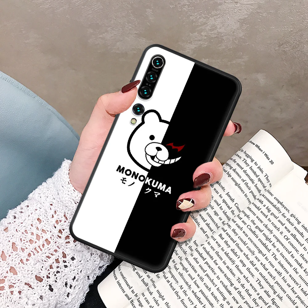 

Hot Anime Ronpa Danganronpa Phone Case For Xiaomi Mi Note 10 A3 9 MAX 3 A2 8 9 Lite Pro Ultra black Waterproof Pretty Back Tpu