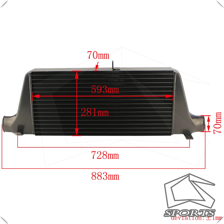 Интеркуллер FMIC комплект подходит для Mazda RX7 FC FC3S 13B Single Turbo 300 700hp 86 91
