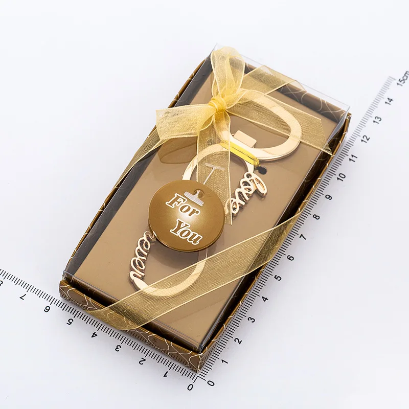 Любовное письмо открывалка для бутылок серебро Цвет брелок свадебного подарка