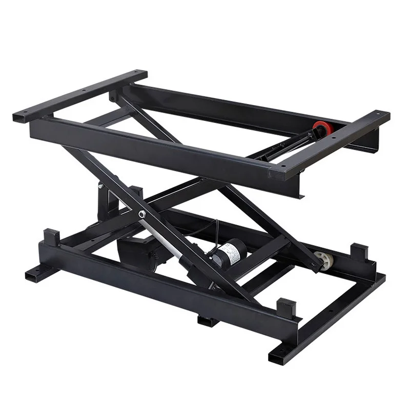 multifunctional tea table electric lift coffee shelf adjustable remote control end iron frame steady lifting |