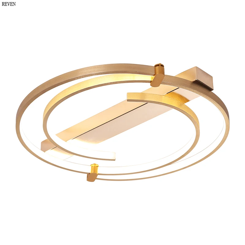 

2019 new LED bedroom lamp light luxury simple modern living room lamp creative personality book room lamp Nordic ceiling lamp