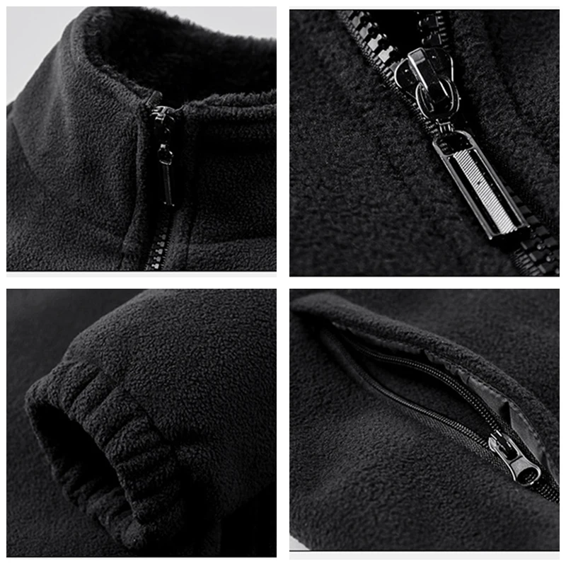 

Men 2021 New Winter Fleece Jacket Parka Coat Men Spring Casual Tactical Army Outwear Thick Warm Bomber Military Jacket Men M-6XL