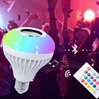 Умная Светодиодная лампа RGB, 220 В, E27, Bluetooth, музыкальная лампа для умного дома