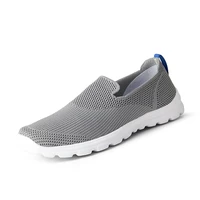 plus size 48 tennis shoes for men sneakers breathable mesh outdoor slip on athletic wear resistant sport shoes chaussure homme