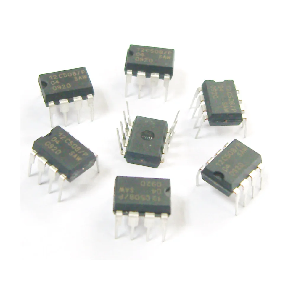 

100 шт. IC 12C508 12C607 для ps1
