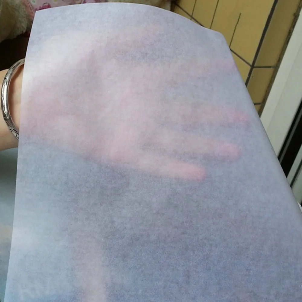 

500Pcs/Lot White Translucent Glassine Paper For Fruits Crafts Gift Handmade Storage Wrapping Calendered Paper Packing Paper