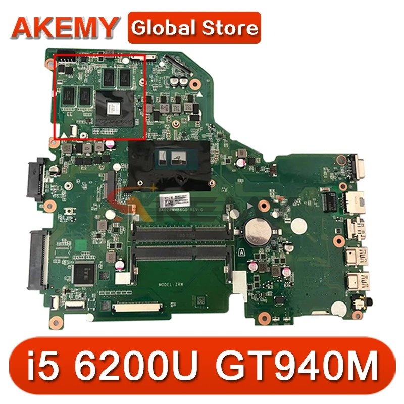 

Материнская плата для ноутбука Akemy DA0ZRWMB6G0 для ACER