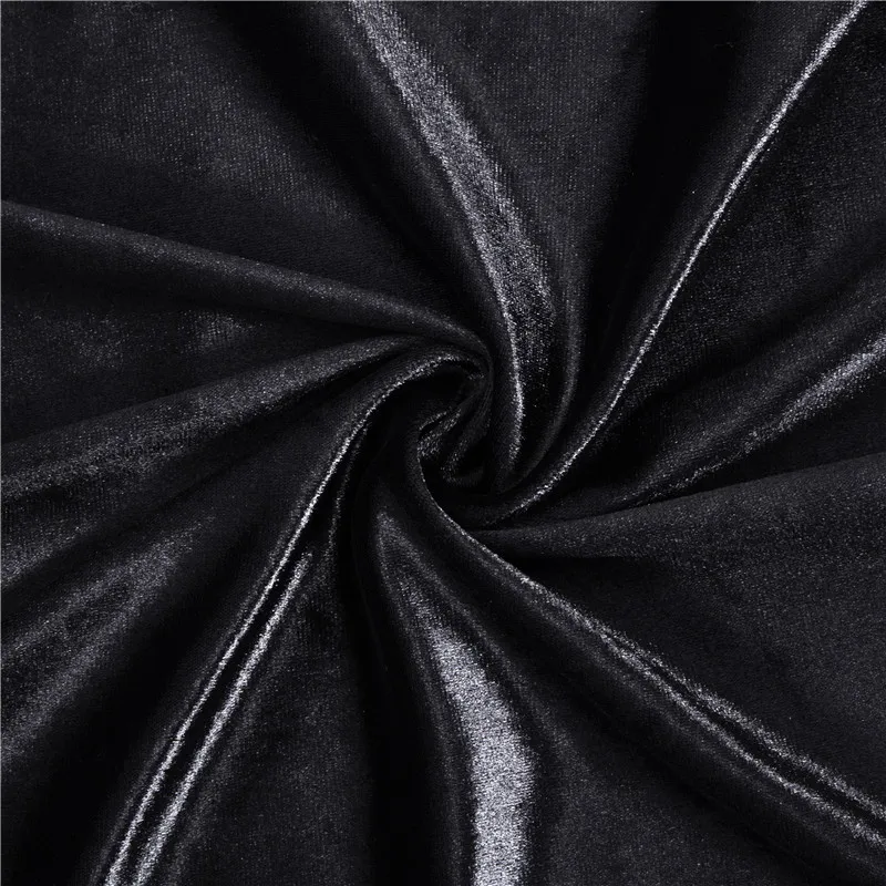 

GothGotik Gothic Punk Sexy Black Chinese Cheongsam High-vent Velvet Dress Harajuku Halloween Women Summer Short Sleeve Sheath