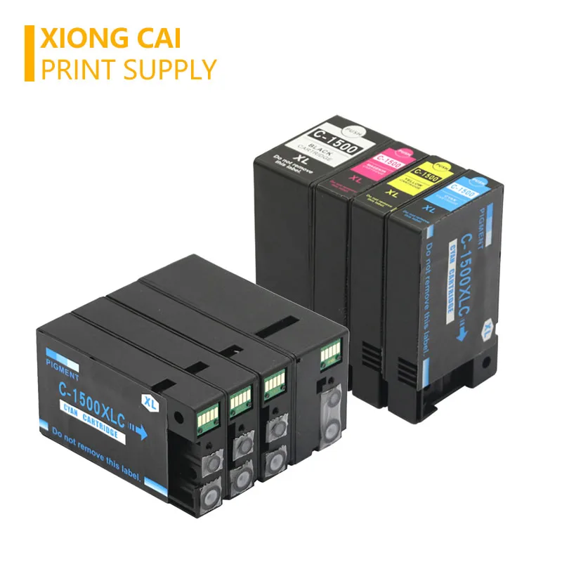 XiongCai совместимые чернильные картриджи для Canon PGI 1500 1500XL MAXIFY MB2050 MB2350 принтеры