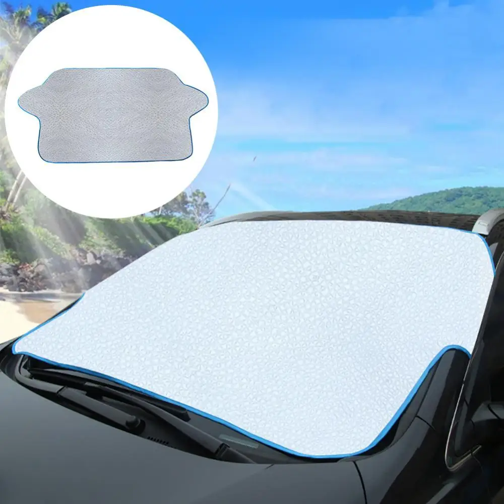 

55% sales！ Windshield car sunshade cover sun visor anti-ultraviolet aluminum film protection