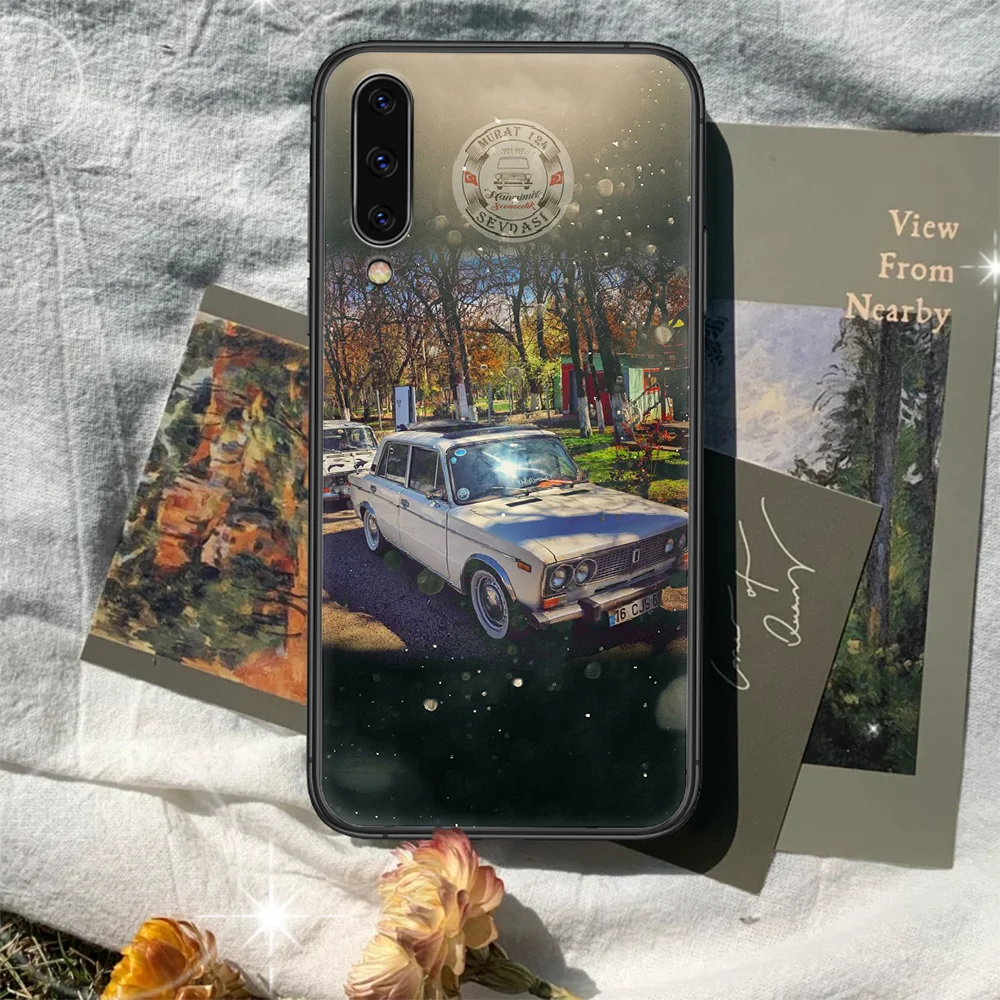 

LADA car Phone Case Cover For Samsung Galaxy A10 A11 A20 E A21 A30 A40 A41 A50 A51 A70 A71 A81 S 4G 5G black Funda Painting
