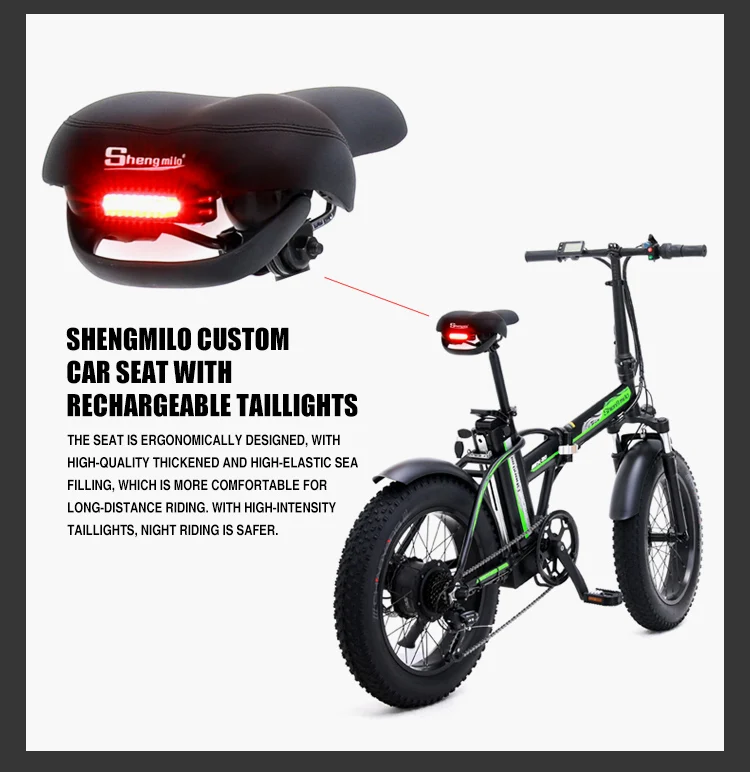 Электрический велосипед 20 дюймов ebike 48V500W Электрический горный велосипед электрический складной велосипед 4,0 fat tire bicicleta eletrica пляжный Электрический велосипед