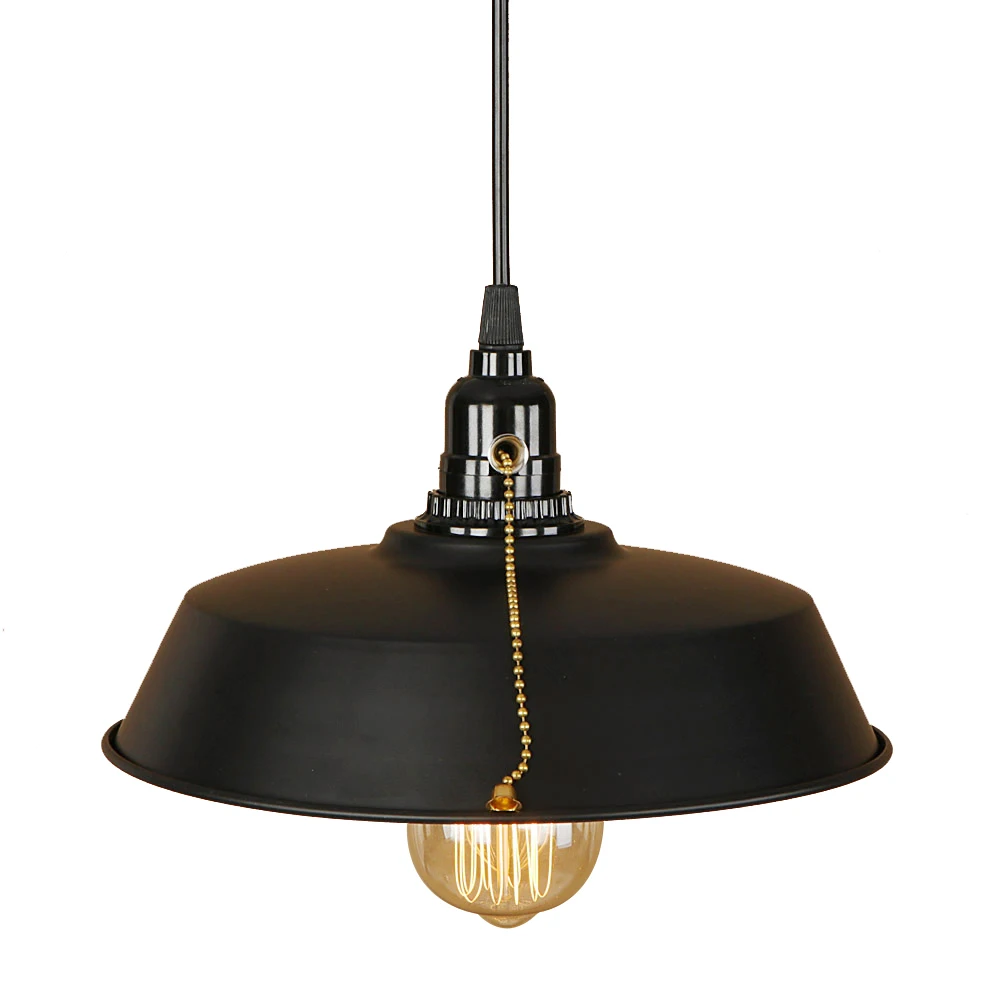 Ретро Лофт железный подвесной светильник светодиодный E27 промышленная Новинка