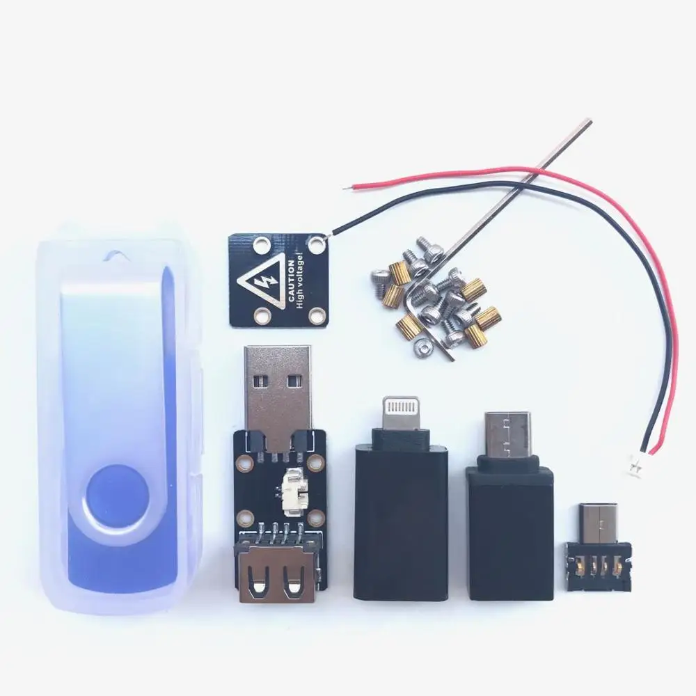 USB killer V3.0 гравированная версия U disk миниатюрный высоковольтный импульсный