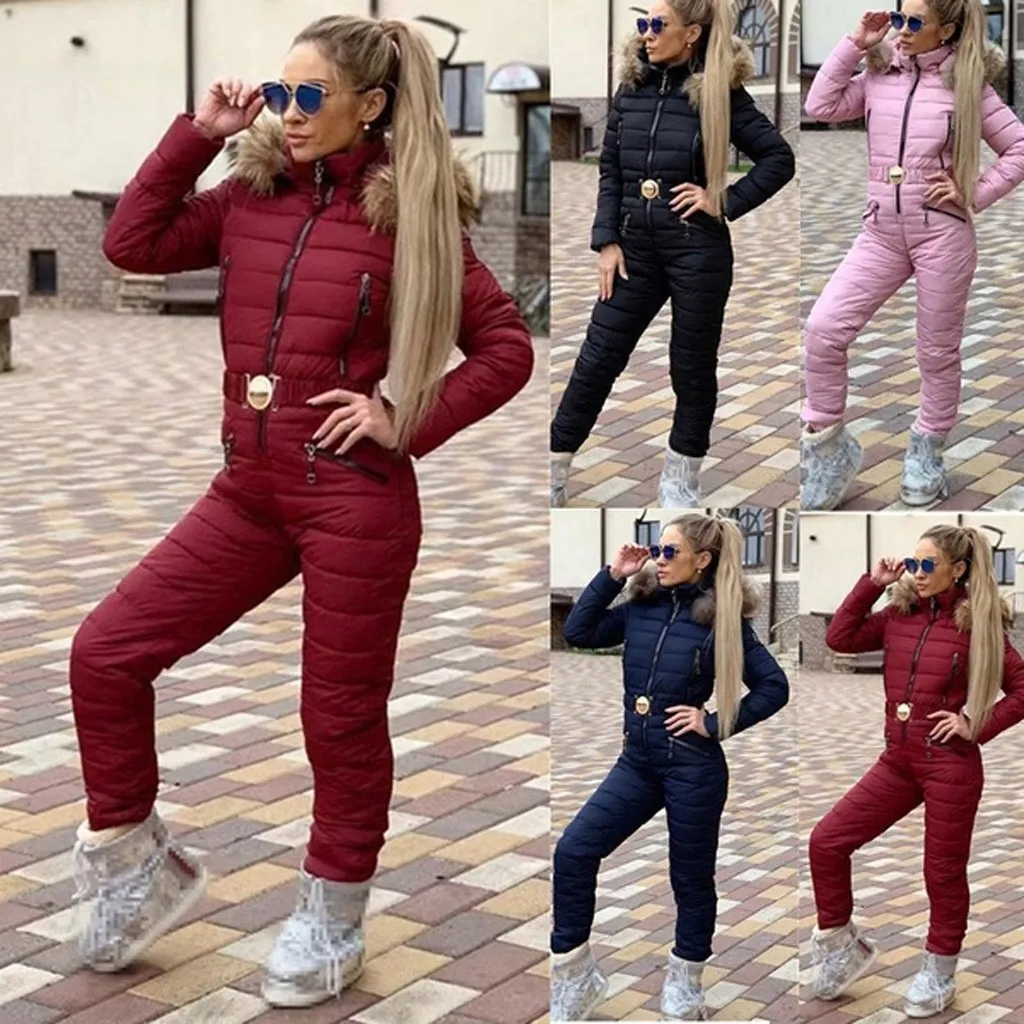 Женский зимний комплект из 2 предметов теплая куртка костюм с капюшоном