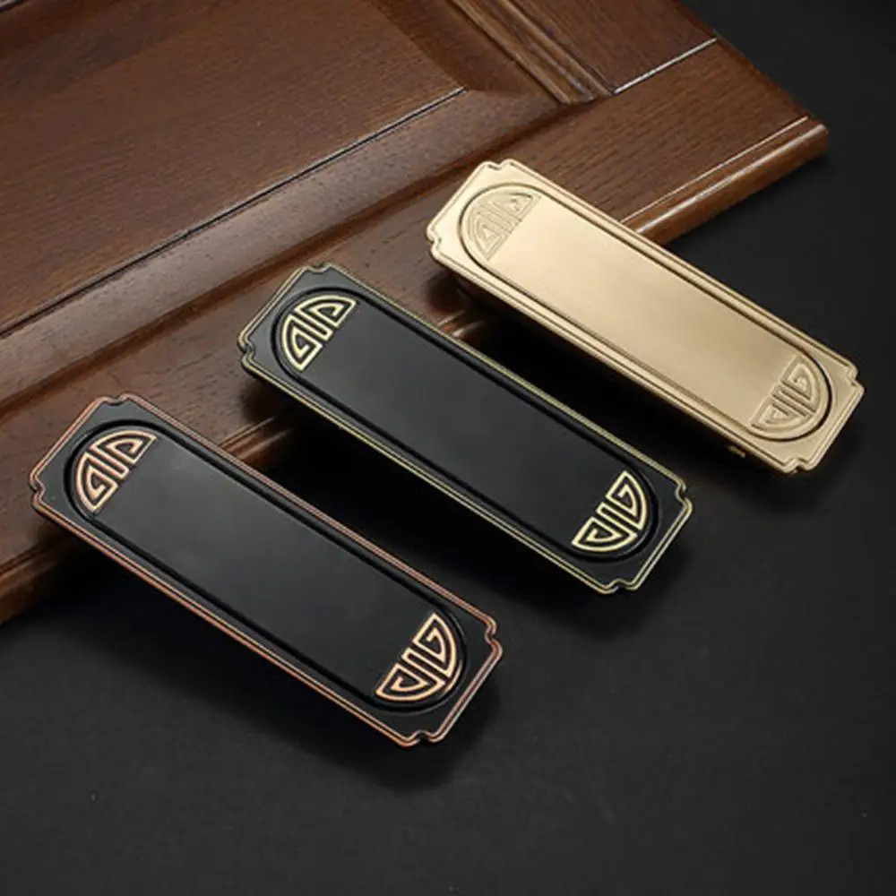 Новая ручка двери в китайском стиле Невидимая для дверцы выдвижного ящика