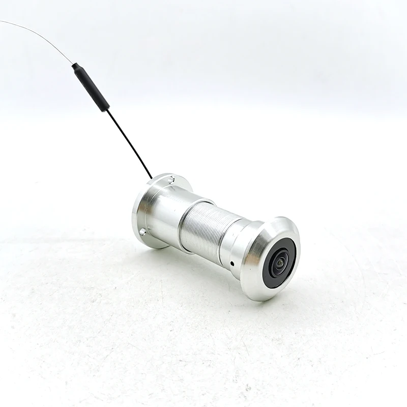 tuya on vif door eye hole security 1080p 180degree wide angle fisheye cctv network mini peephole door wifi ip camera p2p tf card free global shipping