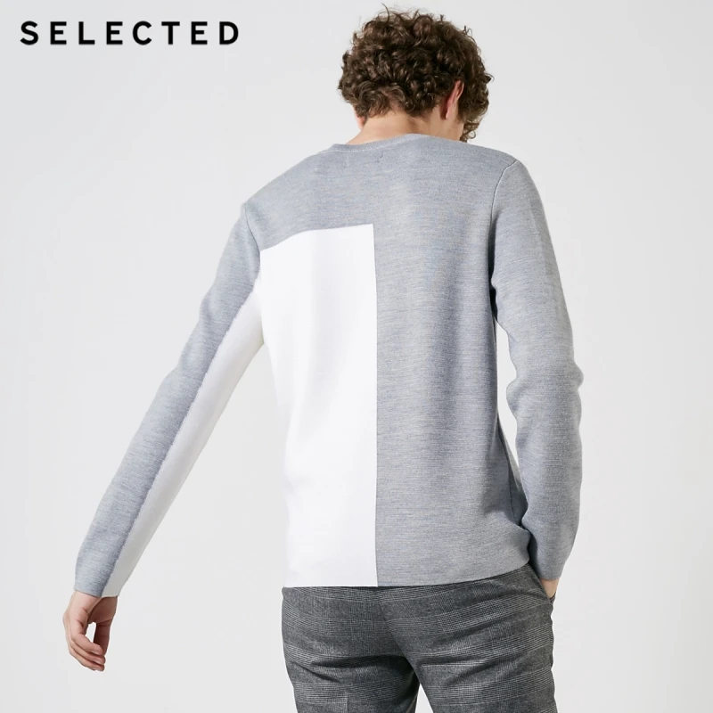 Выбранный новый осенне зимний шерстяной свитер с круглым вырезом и