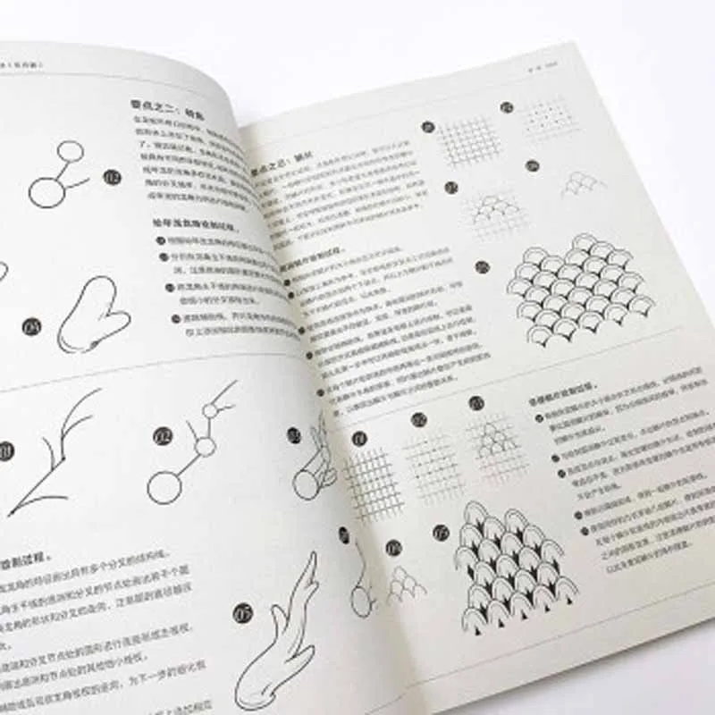Фото Книга для рисования Shou Shen Lv с фантастическими животными из мультфильмов аниме №3