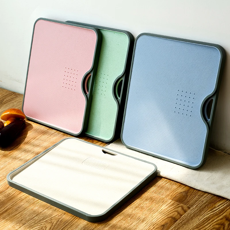 Eco пшеничная соломенная разделочная доска прямоугольная для гурманов с