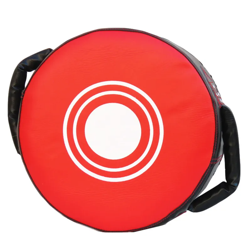 

PU Boxing Shield Target Big Sanda Round Heavy Fighting Training Chest Protection Target Taekwondo Foot Punching Curve Focus Pads