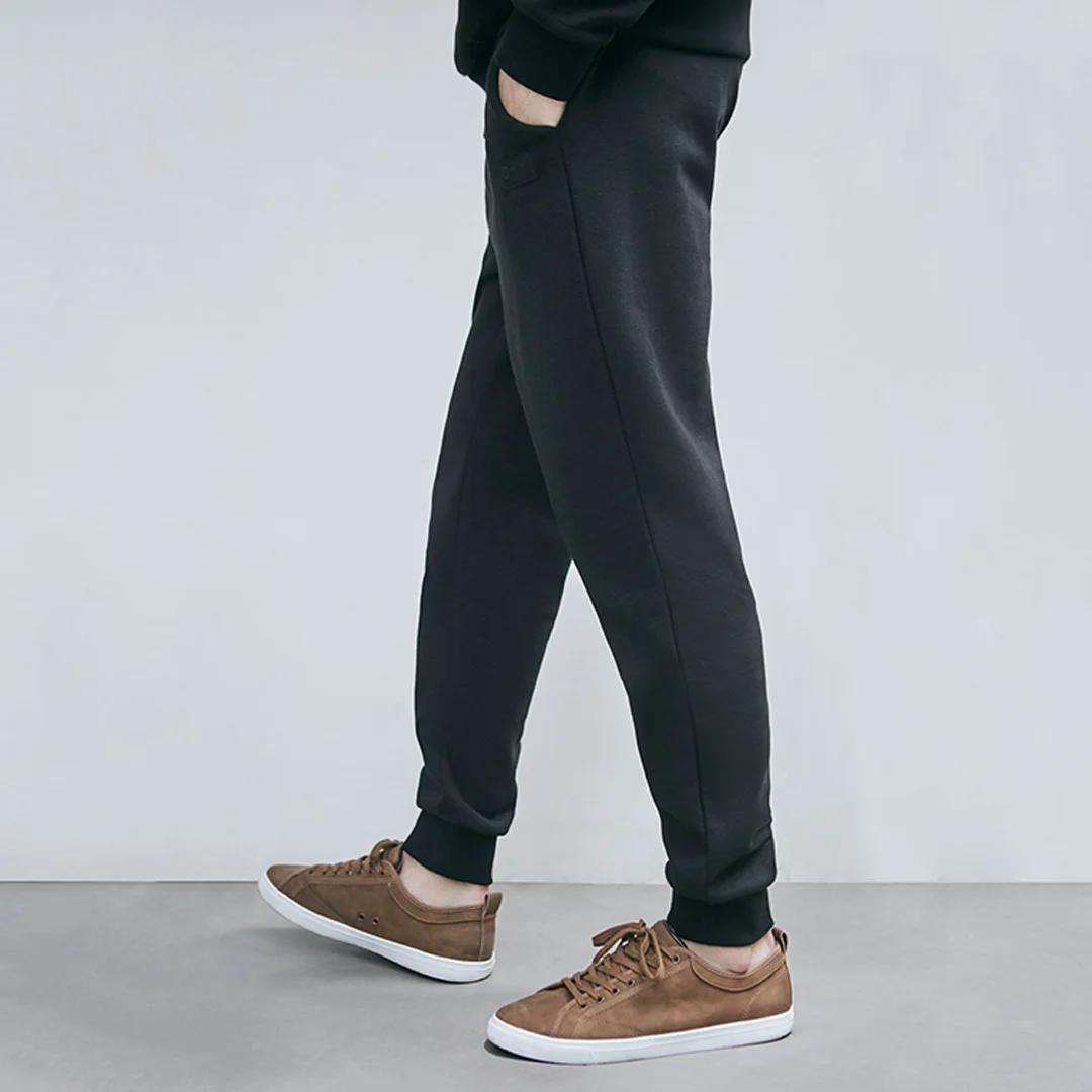 Мужские спортивные штаны Xiaomi 90Fun теплые плюшевые брюки на осень и зиму