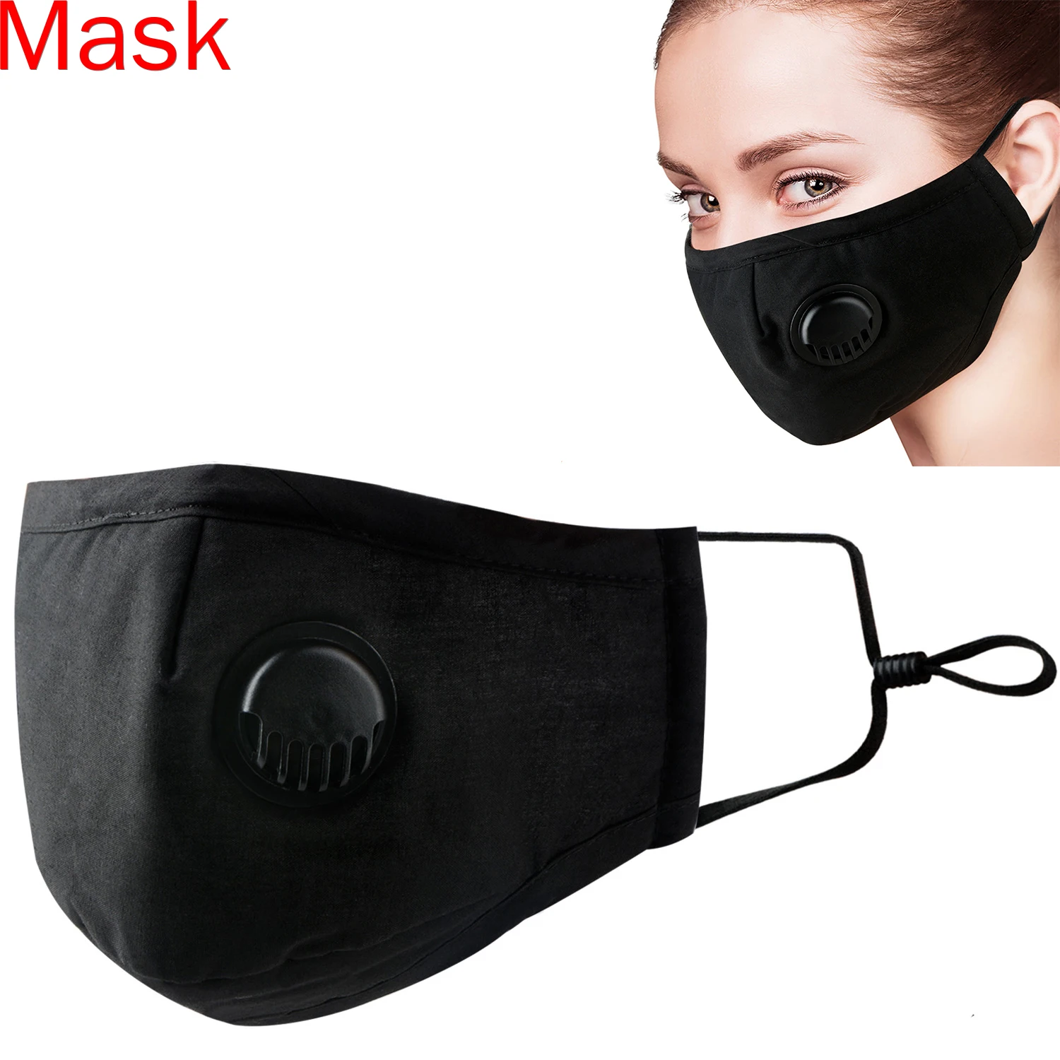 Защитная маска для лица густая пыль и частицы тумана на открытом воздухе защиты