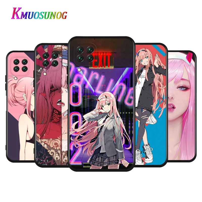 

zero two fanart cute For Huawei Nova 2 2i 3 3E 3I 4 4E 5 5I 5Z 5E 5T 6 7 7I 8 SE Lite Pro SE Silicone Soft TPU Phone Case