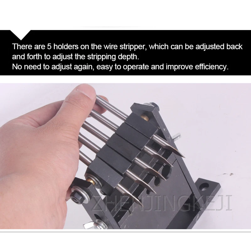 

Scrapped Cable Porous Peeler Wire Stripping Machine Manual Peeler Precision Portable Efficient No Noise Manual Peeling Machine