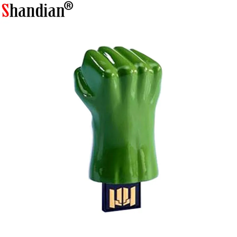 SHANDIAN, большой объем, Железный человек, флешка, 4 ГБ, 8 ГБ, металлическая Водонепроницаемая флешка, 16 ГБ, 32 ГБ, 64 ГБ, usb флешка, флешка, u-диск, подарок