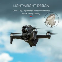 for dji fpv top shell cover with 14 screw led fill light lamp kit for dji fpv combo drone accessories head protector case