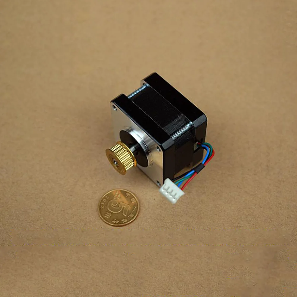 2-фазный 4-проводной 39 шаговый двигатель DC 12V с высоким крутящим моментом