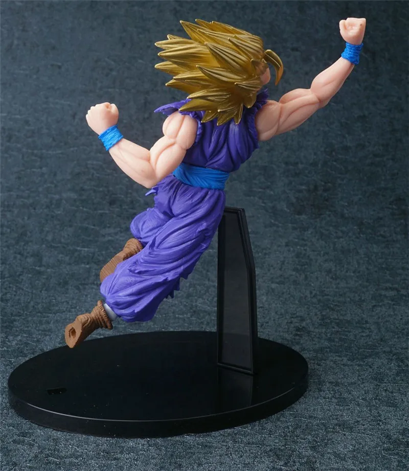 DBZ Gohan Super Saiyan Fly Up Punch Ver. ПВХ экшн-фигурка Гоку сон 13 см Коллекционная модель