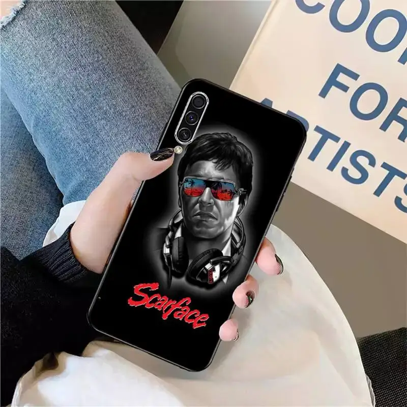 

classic movie Scarface Tony Montana Phone Case For Samsung galaxy S 9 10 20 A 10 21 30 31 40 50 51 71 s note 20 j 4 2018 plus