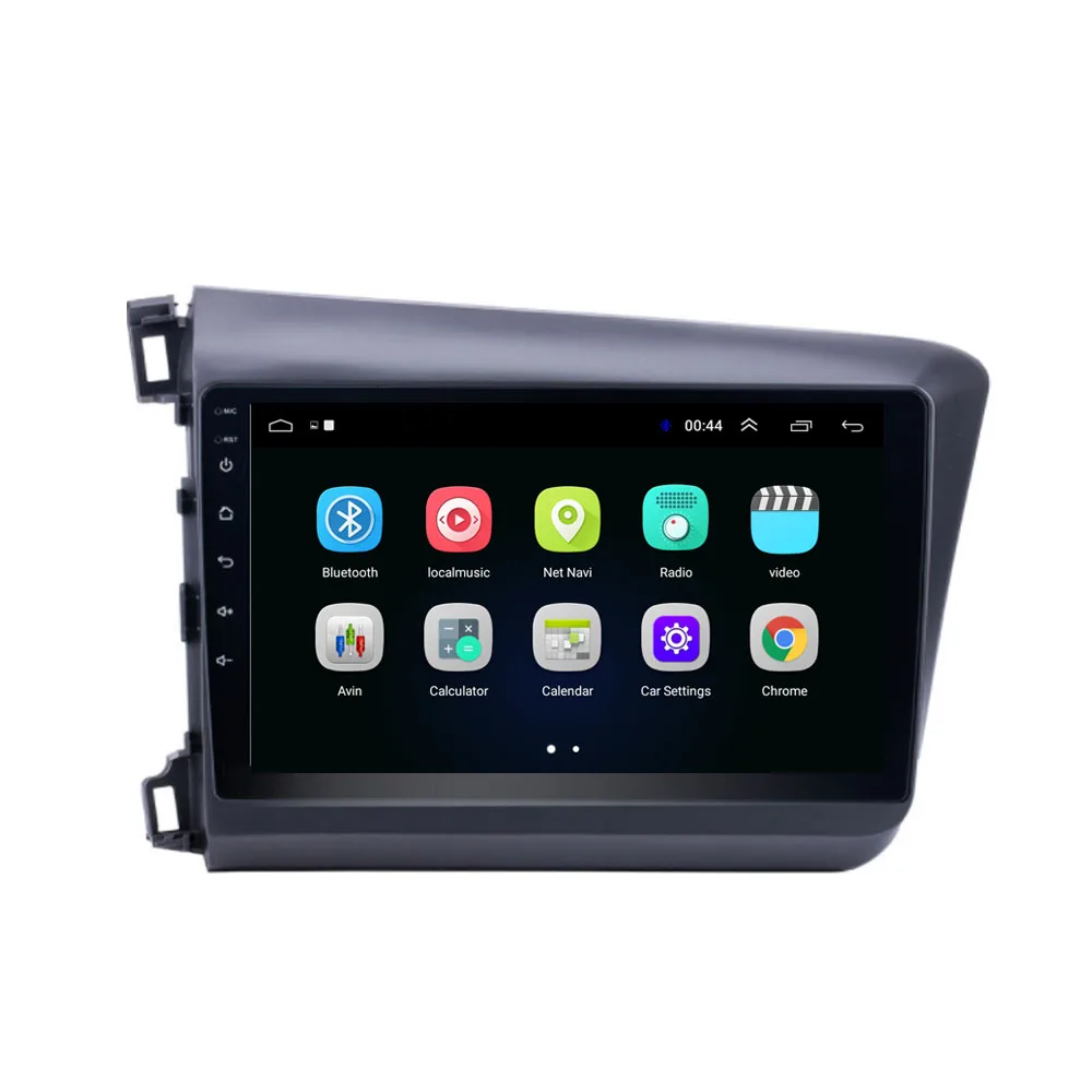 4G LTE Android 8,1 Fit HONDA CIVIC 2012 2013 мультимедийный стерео автомобильный dvd-плеер навигация gps радио