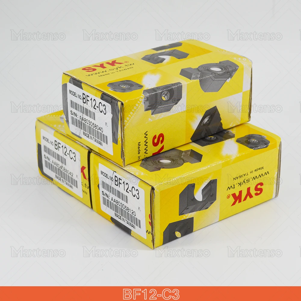 Опорный блок SYK Professional BF10 BF12 BF15 BF17 BF20 поддержка ed side C3 C7 для шарикового винта TBI sfu 1204 bk12 чпу комплектующие