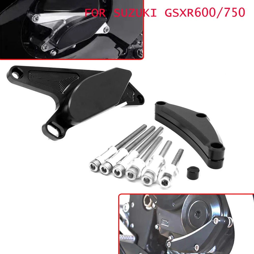 

For Suzuki GSX-R GSXR 600 750 2006-2010 K5 2011-2017 Frame Slider Crash Pad Engine Stator Case Saver Cover Falling Protector