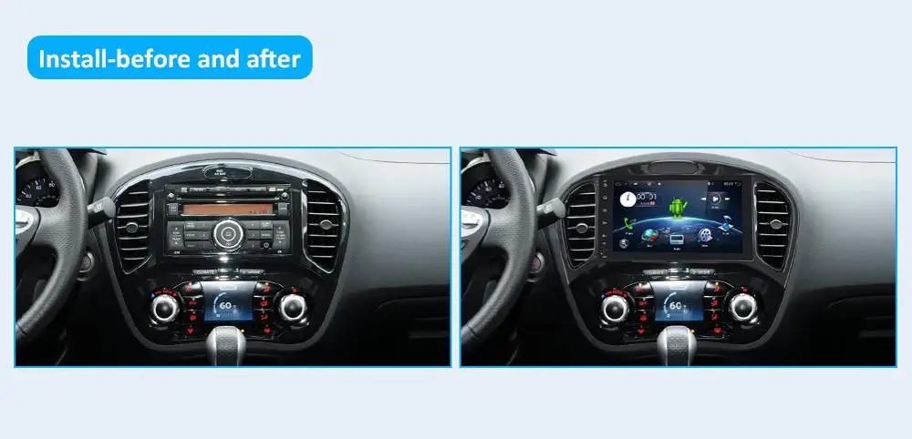 

2 Din Android 10 Car Multimedia Player For Nissan Juke 2004-2016 Car Audio Stereo Radio Player GPS Navigation Free Camera 32G