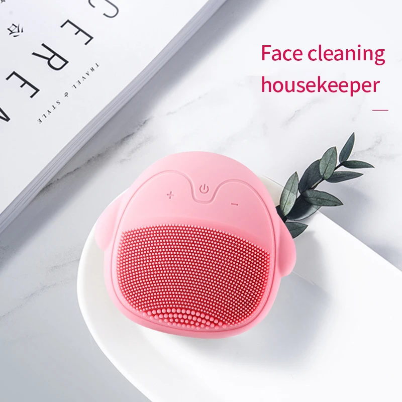 USB щетка для чистки лица Водонепроницаемая портативная ультразвуковая Защита