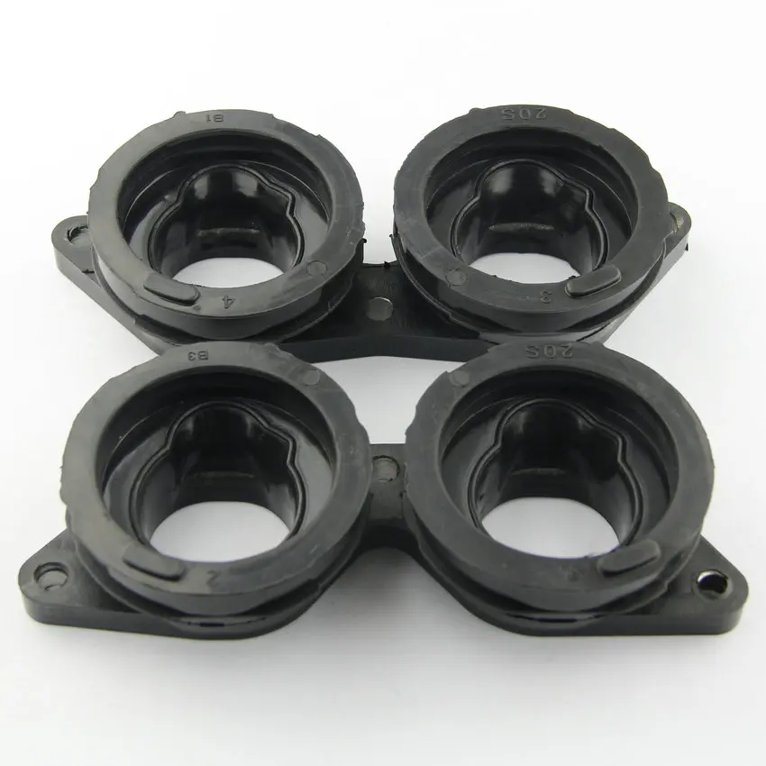 

2 шт. переходник для карбюратора мотоцикла впускной коллектор для Yamaha FZ6 FZ6R 2009 2010 2011-2017 20S-13596-00 20S-13586-00