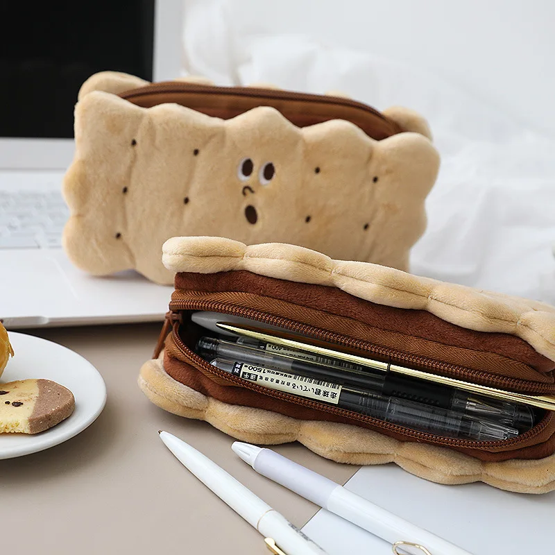 

Biscuit pencil case bread trousse scolaire stylo Kawaii estuches school supplies estojo escolar pencil box pencilcase stationery