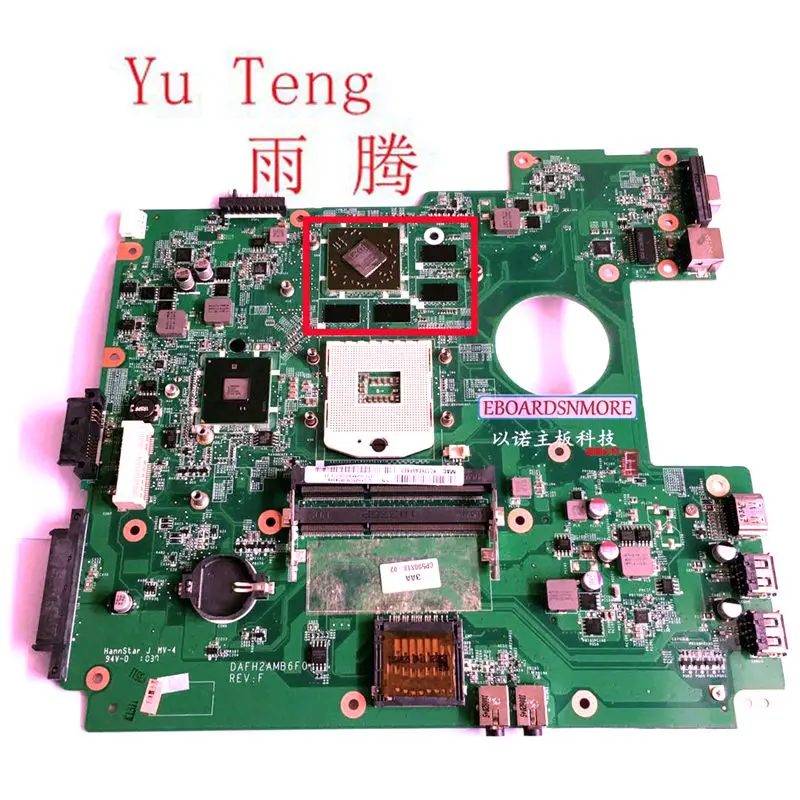 Подходит для Fujitsu Lifebook AH530 материнская плата ноутбука DAFH2AMB6F0 DAFH2AMB6G0 HD550V 1GB GPU | Материнские платы -4000891199014