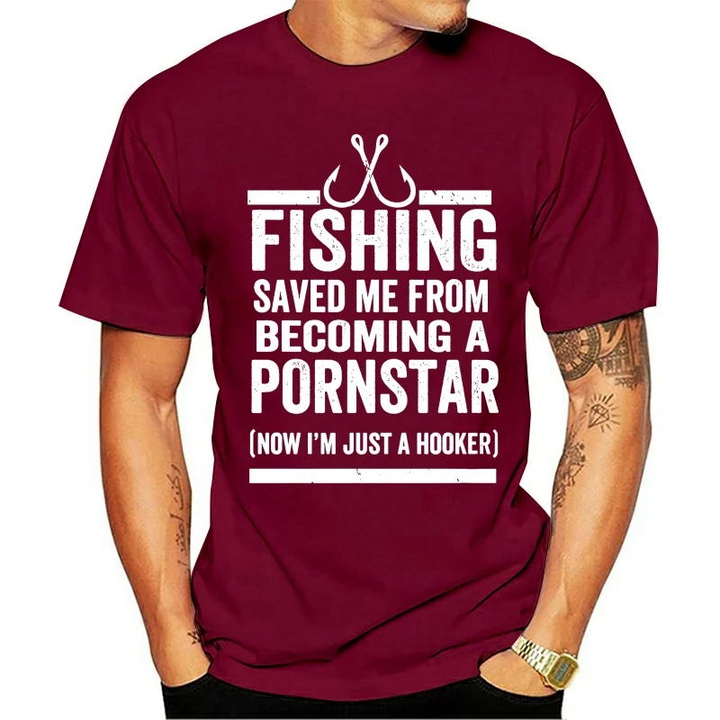 

2021 Fashion 100% Cotton O-neck T-shirt Men Fishing Funny Gift For Fisherman Tee Funny Novelty Women