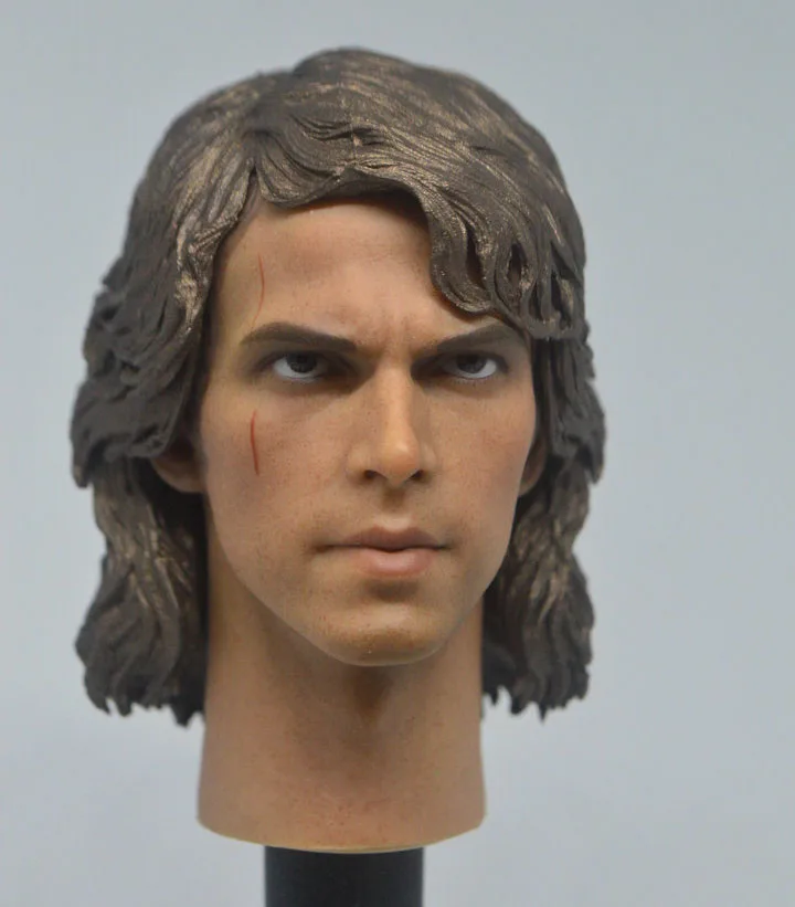 1/6 Custom Man Head Skywalker Sculpt Toy PVC Carving Model Fit 12" Figure Male Body | Игрушки и хобби