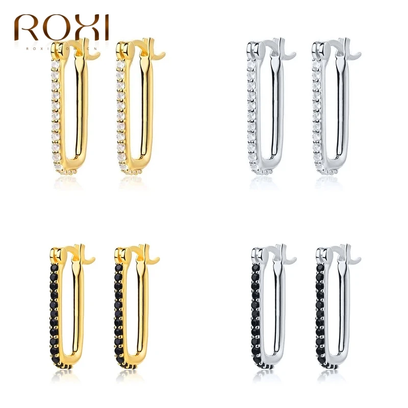 

Женские серьги-гвоздики из серебра 925 пробы с геометрическим рисунком